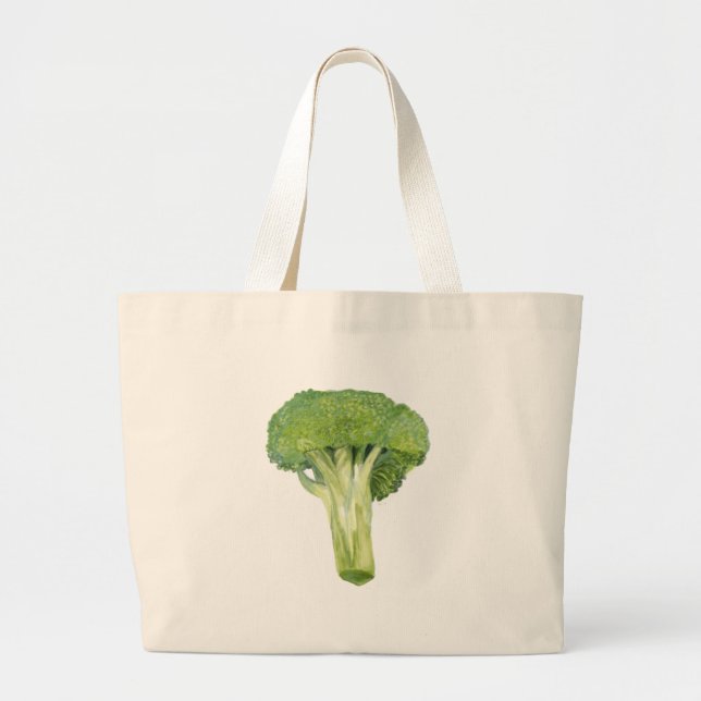 Grand Tote Bag brocoli (Devant)