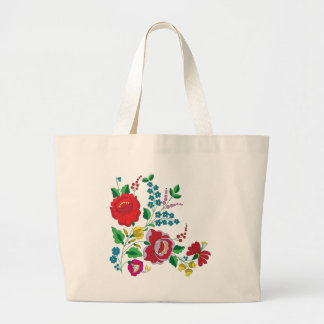 Grand Tote Bag Broderie Kalocsa