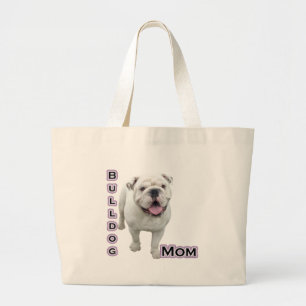 Grand Tote Bag Bulldog Mom 4