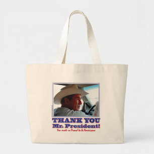 Grand Tote Bag Bush-Merci-toi-Américain
