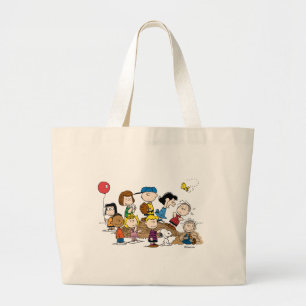 Grand Tote Bag cacahuètes   La Bande à la butte des Pitcher