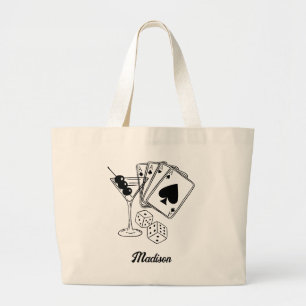 Grand Tote Bag Cadeau de bienvenue personnalisé pour enterrement 