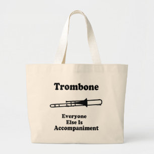 Grand Tote Bag Cadeau de trombone