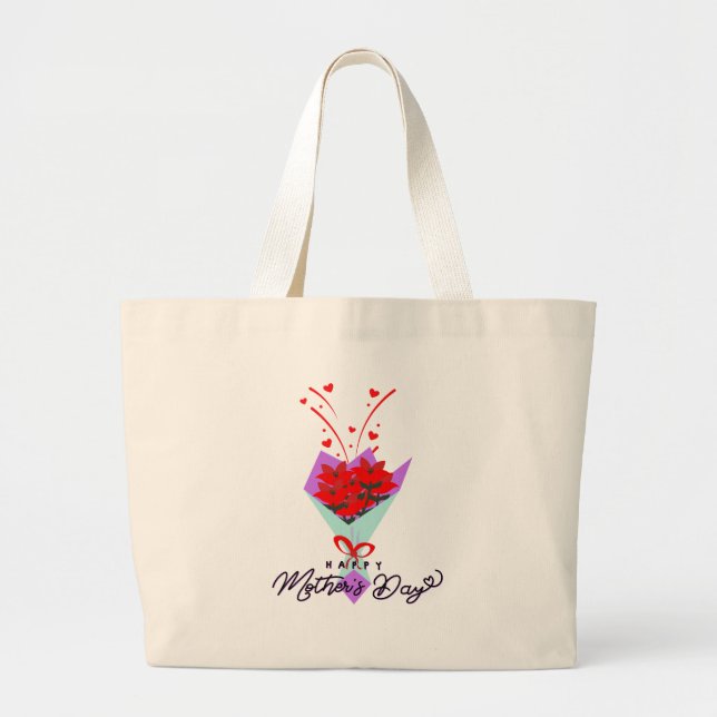 GRAND TOTE BAG CADEAU FÊTE DES MÈRES (Devant)