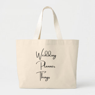 Grand Tote Bag Cadeau pour Organisatrice de Mariage,Sac pour Orga
