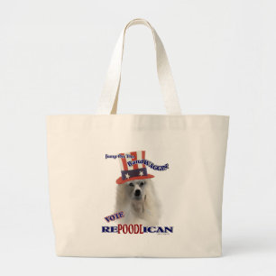 Grand Tote Bag Cadeaux aux amoureux de POODLE