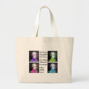 Grand Tote Bag Cadeaux d'amants de Mozart