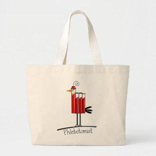 Grand Tote Bag Cadeaux de "oiseau de tube de sang" de