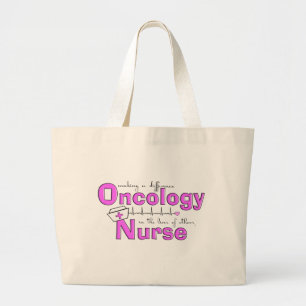 Grand Tote Bag Cadeaux d'infirmière d'oncologie