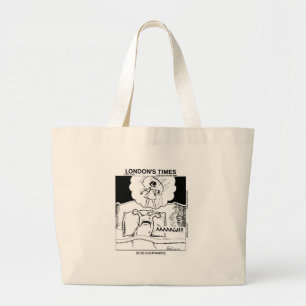 Grand Tote Bag Cadeaux drôles et t-shirts de limaces cauchemars