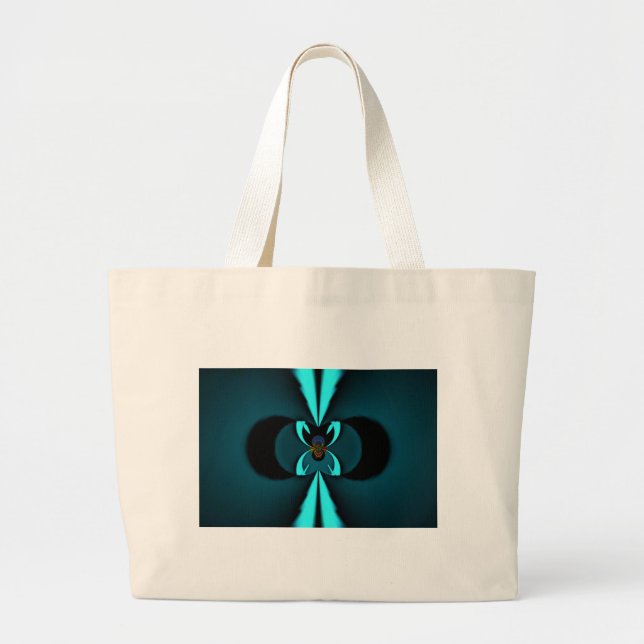 Grand Tote Bag Cadeaux Hakuna Matata Bouclier bleu (Devant)
