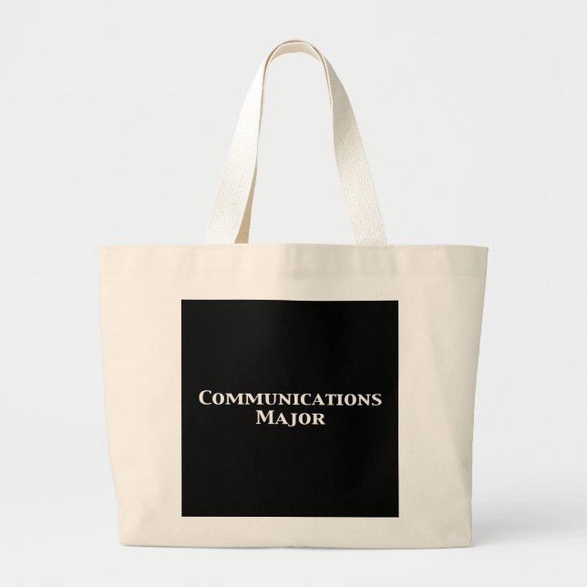 Grand Tote Bag Cadeaux importants de communications (Devant)