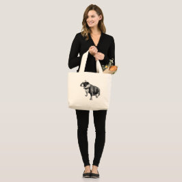 Grand Tote Bag Calme Imperturbable
