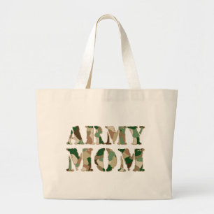 Grand Tote Bag Camo de maman d'armée