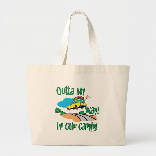 Grand Tote Bag Camping (Devant)
