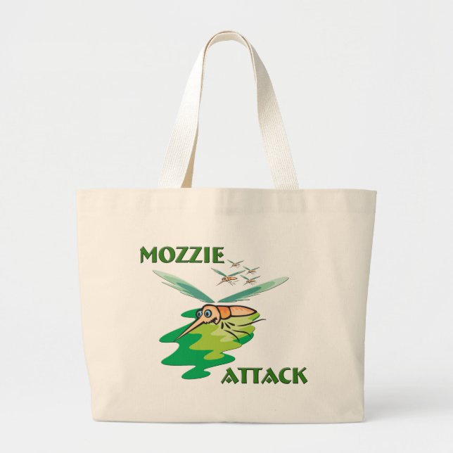 Grand Tote Bag Camping Mozzie (Devant)