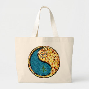 Grand Tote Bag Cancer et chèvre de feu