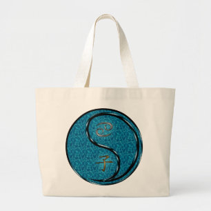 Grand Tote Bag Cancer et rat d'eau