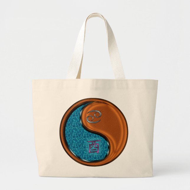 Grand Tote Bag Cancer & Wood Roster (Devant)