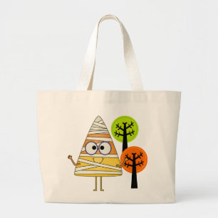 Grand Tote Bag Candy Corn maman Halloween
