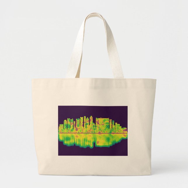 Grand Tote Bag Cap Town South Africa Skyline (Devant)