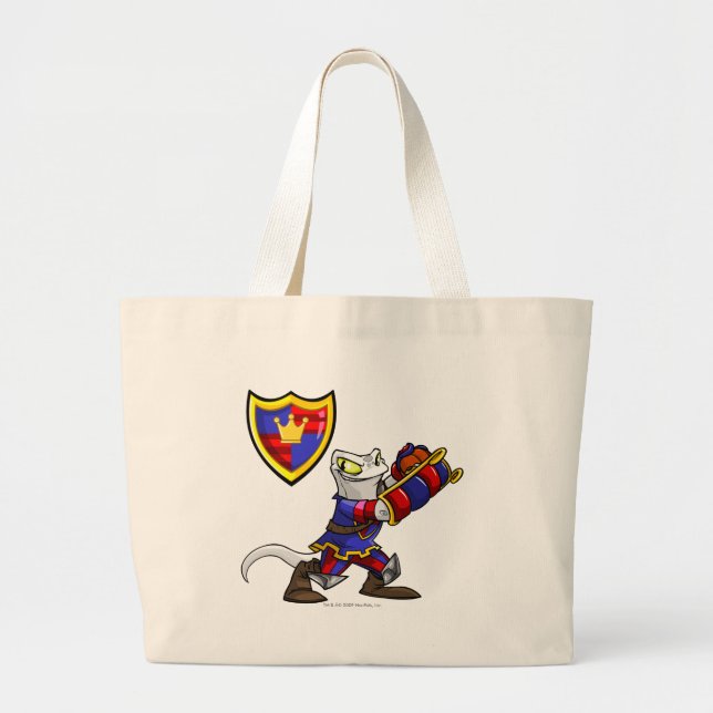 Grand Tote Bag Capitaine 1 d'équipe de Meridell (Devant)