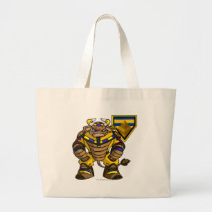 Grand Tote Bag Capitaine perdu 1 d'équipe de désert