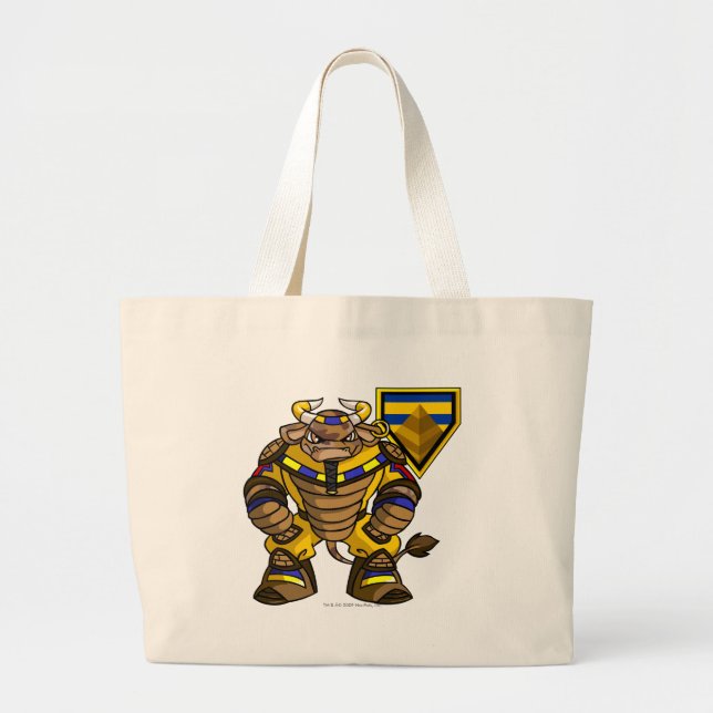 Grand Tote Bag Capitaine perdu 1 d'équipe de désert (Devant)