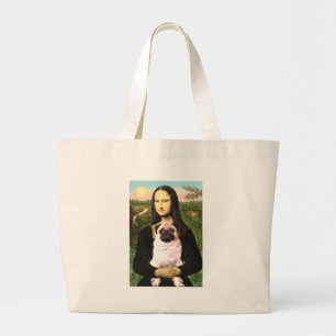 Grand Tote Bag Carlin 3 (fauve) - Mona Lisa