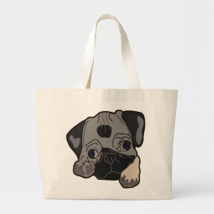 GRAND TOTE BAG CARLIN PUPPY DOG