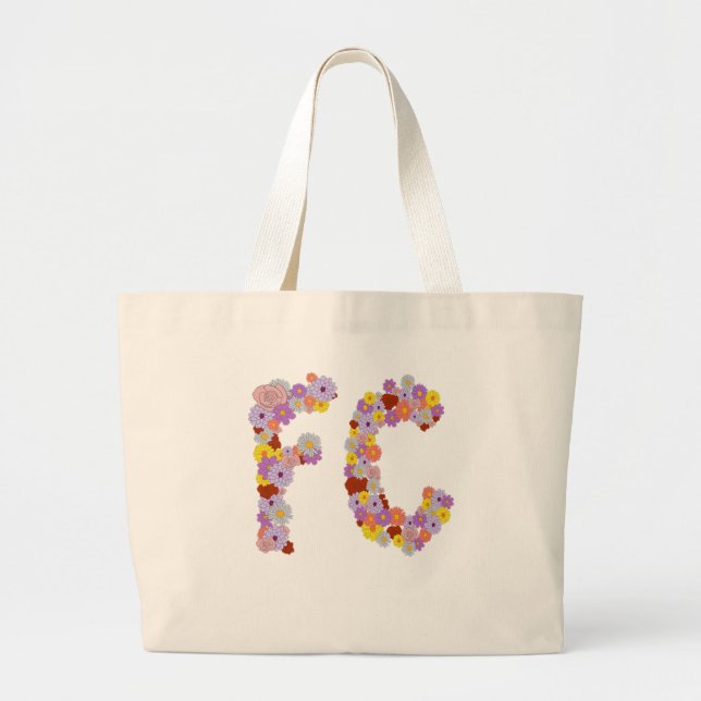 Grand Tote Bag Carnet de campagne de la Communauté de FC (Devant)