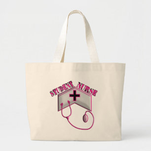 Grand Tote Bag Casquette et stéthoscope DE RELIEF par