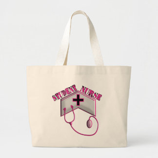 Grand Tote Bag Casquette et stéthoscope DE RELIEF par