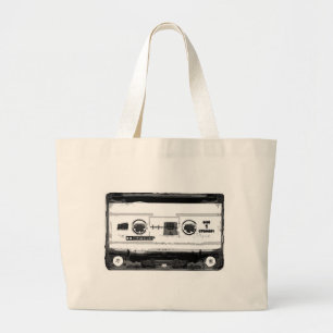 Grand Tote Bag Cassette Pop Art