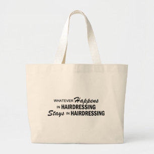Grand Tote Bag Celui qui se produise - coiffure