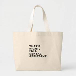 GRAND TOTE BAG C'EST BIEN JE SUIS ADJOINT DENTAIRE