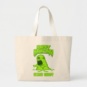 Grand Tote Bag Cette nuit d'Halloween est pour la terreur.
