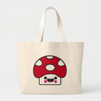 Grand Tote Bag Champignon heureux