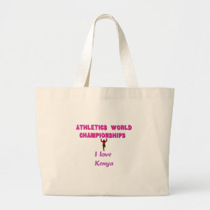 Grand Tote Bag Championnats du monde d'athlétisme Kenya Runner : 