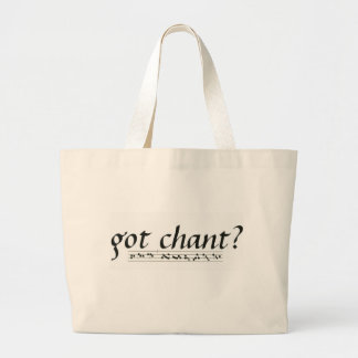 Grand Tote Bag Chant obtenu ?