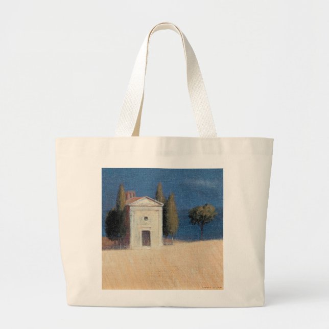 Grand Tote Bag Chapelle près de Pienza II 2012 (Devant)