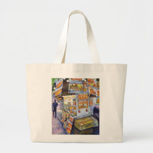 Grand Tote Bag Charge de travail artistique extraordinaire