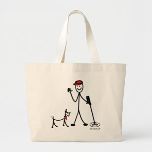 Grand Tote Bag Chasse de trésor avec Fido Fourre-tout