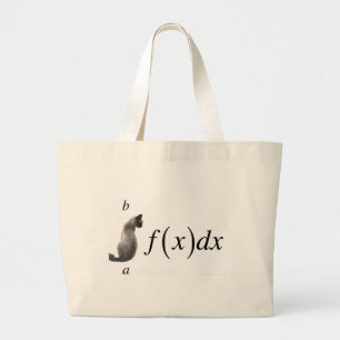 Grand Tote Bag Chat intégral