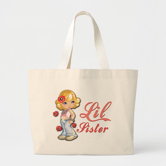 Grand Tote Bag Château Soeur et Fleurs (Devant)