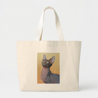 Grand Tote Bag Chats Electra de chat de sphinx de Sphynx