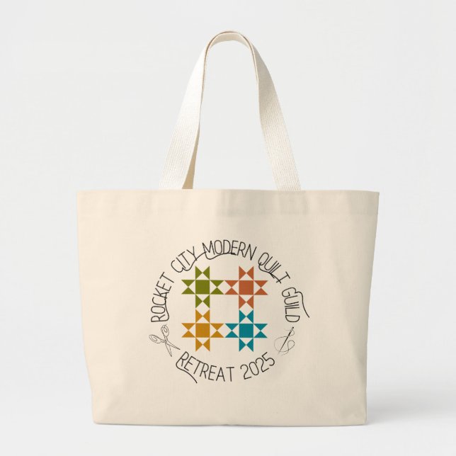 Grand Tote Bag Chemise de retraite RCMQG 2025 (Devant)