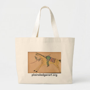 Grand Tote Bag Chemise d'os de Walter : Guerrier #1