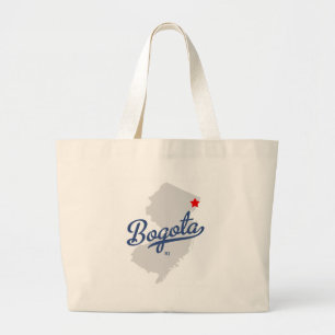 Grand Tote Bag Chemise du New Jersey NJ de Bogota