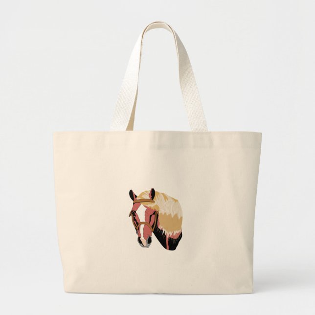 Grand Tote Bag Cheval de Haflinger (Devant)